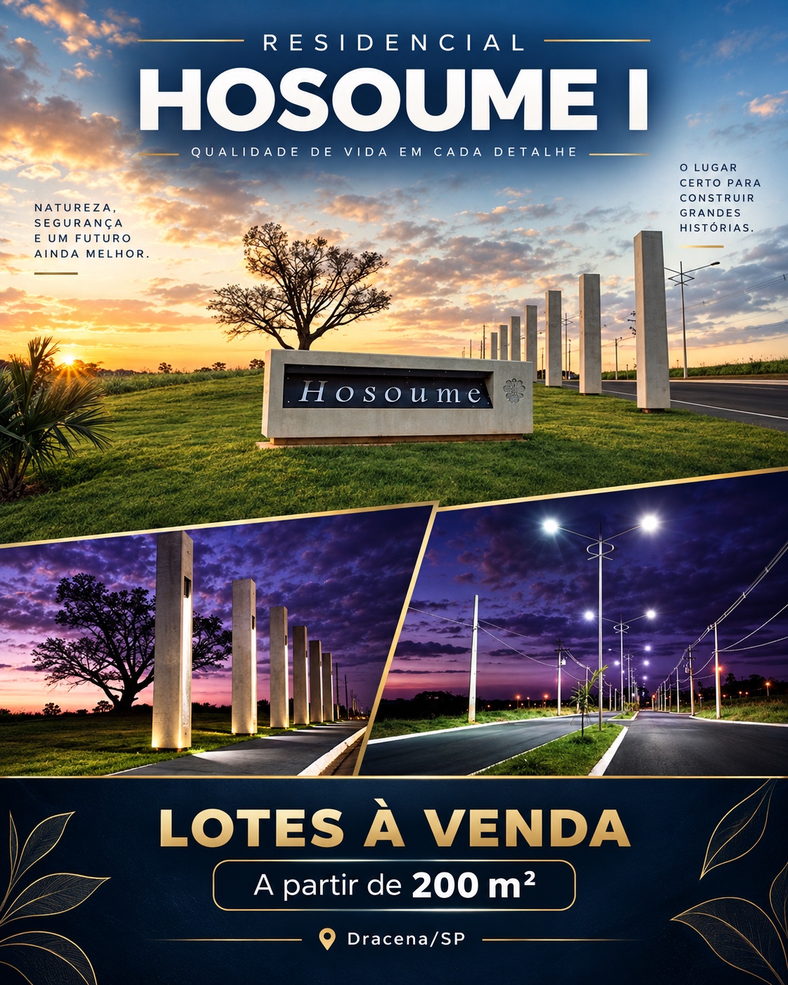 Residencial Hosoume I, em Dracena