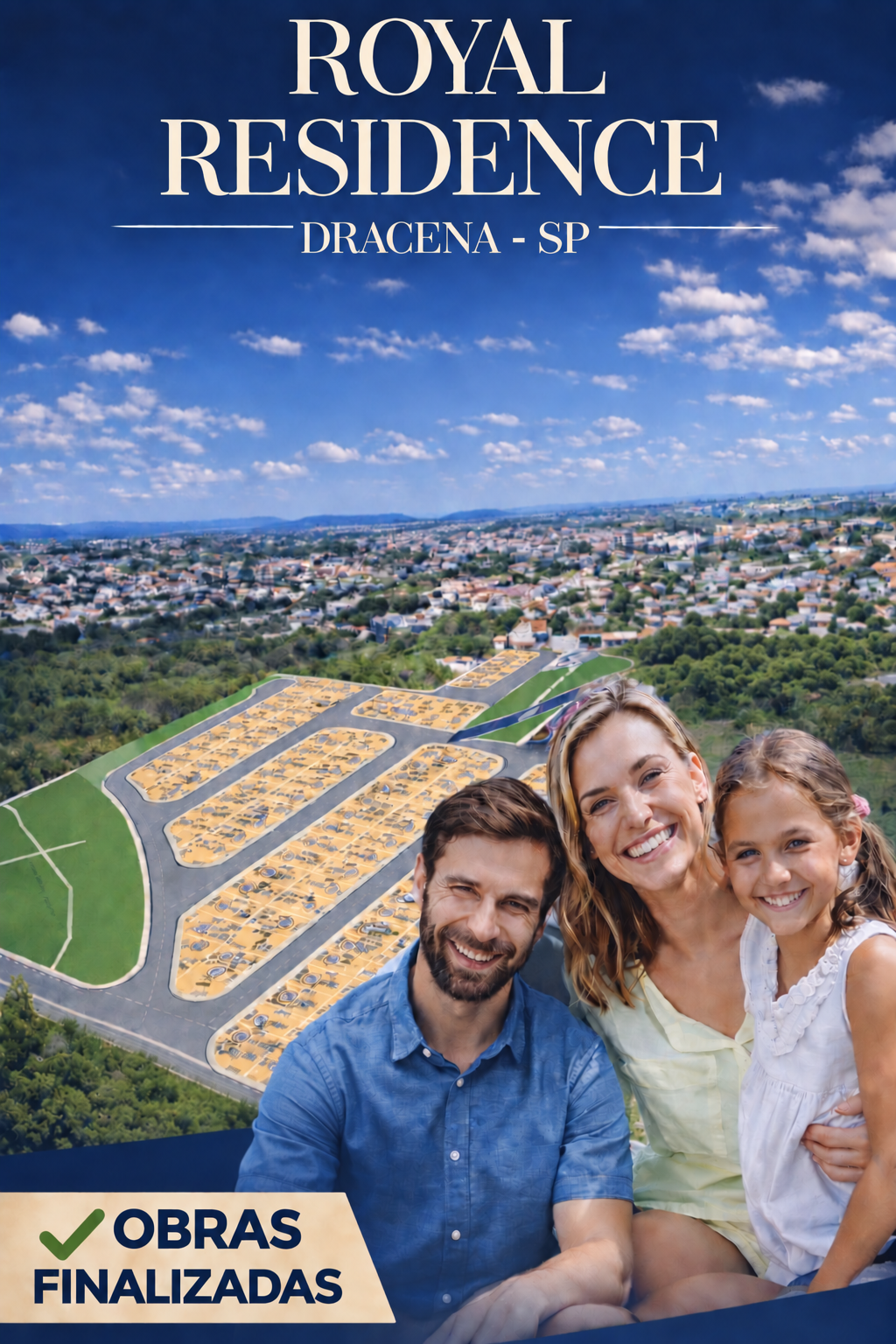 Royal Residence em Dracena — obras finalizadas